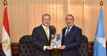 محافظ الإسكندرية يبحث مع سفير كوريا الجنوبية دعم التعاون وتعزيز العلاقات المشتركة