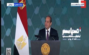 الرئيس السيسي: من يتمسك بالعروبة ومصر لن يضل ولن يتفرق أبدًا