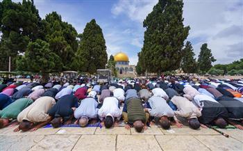 «الأوقاف الاسلامية» بفلسطين: 50 ألف مصل أدوا الجمعة في المسجد الأقصى