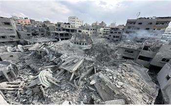 استمرار عمليات انتشال الضحايا من بين ركام الدمار بقطاع غزة