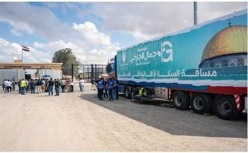 وصول أكثر من 50 شاحنة لدعم القطاع الصحي والإغاثي في غزة