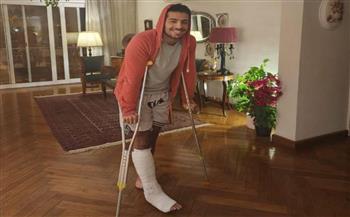 بعد نجاحه في «عيشها بفرحة».. محمود ياسين جونيور يتعرض لكسر في القدم