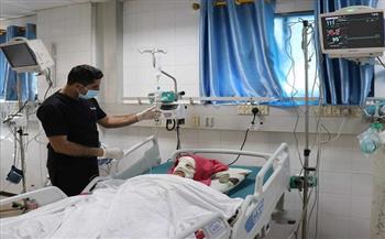 إخلاء مصابي المستشفى الميداني الأردني غزة/ 76 إلى مدينة الحسين الطبية