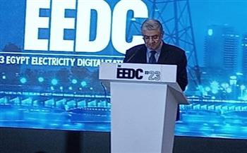 وزير الكهرباء يلقي كلمة في افتتاح مؤتمر "التحول الرقمي في شبكات التوزيع" 