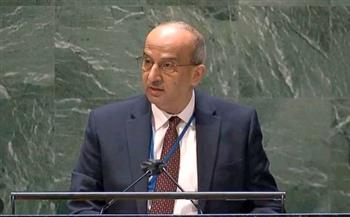 مندوب مصر لدى الأمم المتحدة يطالب بإغاثة الفلسطينيين وانسياب المساعدات إلى غزة