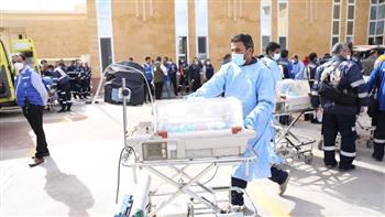 مصر تنقذ أطفال غزة من جرائم الاحتلال:  استقبال 28 طفلا «خدجاً» فى مستشفيات العريش والعاصمة الإدارية