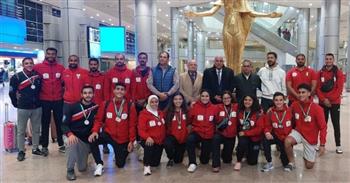 9 ميداليات لـ أبطال رفع الأثقال المصريين في بطولة المكسيك