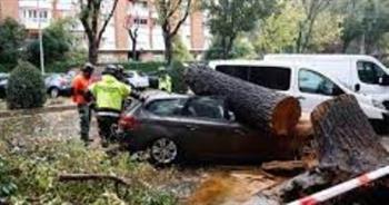ارتفاع حصيلة القتلى في غرب أوروبا جراء العاصفة كيران إلى عشرة أشخاص