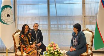 مايا مرسى تلتقى رئيسة لجنة الأسرة والمرأة في أوزبكستان لبحث سبل التعاون بين الجانبين 