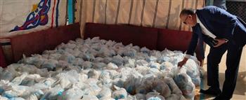 محافظ المنيا: طرح 27 ألف كرتونة مواد غذائية بأسعار مخفضة بالمحافظة