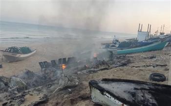 تجدد القصف الإسرائيلي على غزة.. استهداف منزل هنية ومراكب صيد