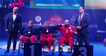مصر ترفع رصيدها الى 18 ميدالية  في كأس العالم لرفع الأثقال البارالمبى