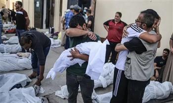ارتفاع عدد ضحايا القصف الإسرائيلي على غزة إلى 9500 شهيد 