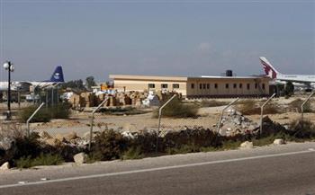 مطار العريش يستقبل 5 طائرات مساعدات لغزة