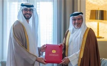 ولي العهد البحريني يتسلم رسالة خطية من نائب رئيس الإمارات لحضور «COP28»