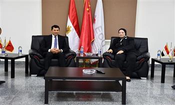 وزير الرياضة يشهد افتتاح المقر الجديد للجامعة المصرية الصينية بمدينة نصر