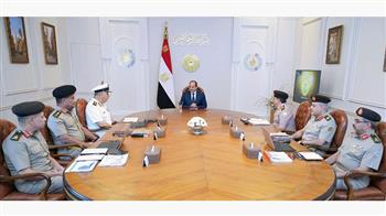 الرئيس السيسي يتابع جهود تعزيز وتطوير قطاع التصنيع العسكري وتوطين التكنولوجيا المتقدمة