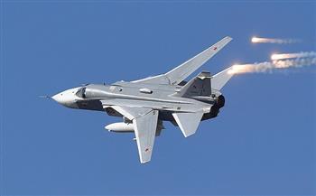 طائرات حربية تكتيكية روسية تدمر مخازن الزوارق المسيرة وذخيرة سلاح الطيران الأوكراني 