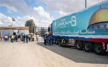 التحالف الوطني: المصريون ساهموا في 90% من المساعدات المرسلة إلى غزة