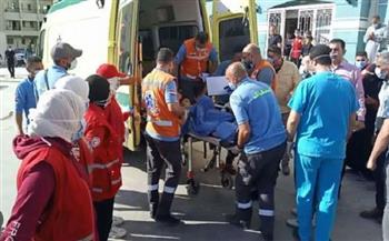 وصول مصاب فلسطيني رابع إلى مستشفى العريش العام لتلقي العلاج