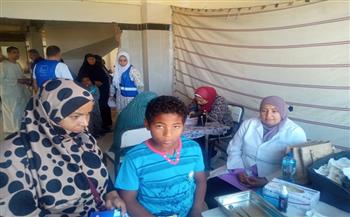مندور: قافلة جامعة قناة السويس الشاملة لقرية الشلوفة بالسويس تقدم 780 كشف طبي للمواطنين