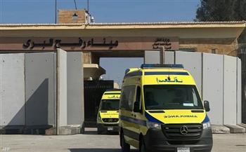 وصول حالتين جديدتين من المصابين الفلسطينيين إلى مستشفى العريش العام