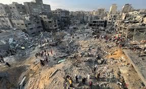 غزة: انتشال 35 جثمانا من تحت ركام منازل قصفتها إسرائيل بمحيط مسجد بجباليا