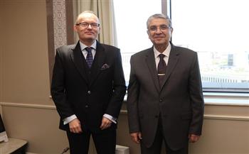 وزير الكهرباء يبحث مع سفير التشيك لدى مصر سبل التعاون 
