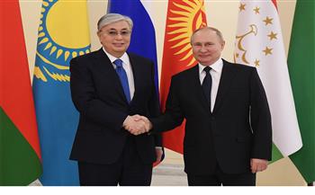 الرئيس الروسي يبحث مع نظيره الكازاخستاني العلاقات الثنائية بين البلدين 