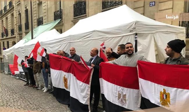 إغلاق صناديق الاقتراع في اليوم الأول من انتخابات الرئاسة المصرية بفرنسا