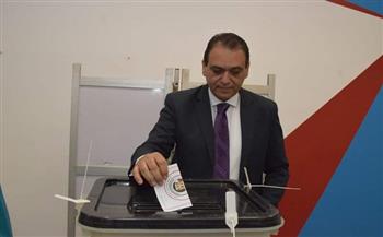 وزير شؤون المجالس النيابية يدلي بصوته في الانتخابات الرئاسية 