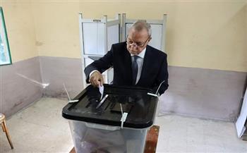 محافظ القليوبية يدلى بصوته فى الانتخابات الرئاسية 2024 