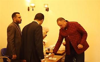 محمود الخطيب يدلي بصوته في الانتخابات الرئاسية 2024