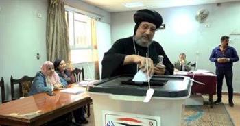 رئيس «الثقافي القبطي» يدلي بصوته في الانتخابات الرئاسية