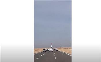 أهالي سيناء ينظمون مسيرات حاشدة لدعم الرئيس السيسي