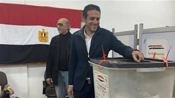 محمد فضل يدلي بصوته في الانتخابات الرئاسية 2024