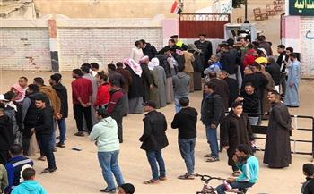 قبائل شمال سيناء أمام لجان الاقتراع في اليوم الثاني من انتخابات الرئاسة