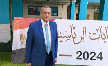 رئيس مجلس إدارة دار الهلال يدلي بصوته في الانتخابات الرئاسية 