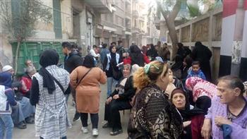 طوابير أمام اللجان بأحياء وسط القاهرة في آخر أيام الانتخابات الرئاسية 