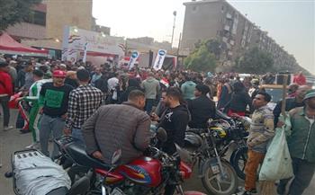 مسيرة حاشدة تجوب شوارع المنيرة الغربية لدعم الرئيس المنتخب