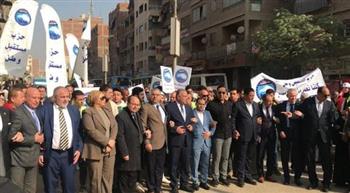 مسيرات حاشدة لحزب مستقبل وطن بالقليوبية للمشاركة فى انتخابات الرئاسة