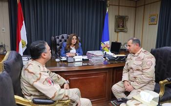 محافظ دمياط تشيد بدور القوات المسلحة فى تأمين الانتخابات الرئاسية 