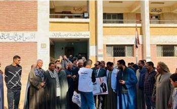 مسيرات داعمة لانتخابات الرئاسة في شمال سيناء
