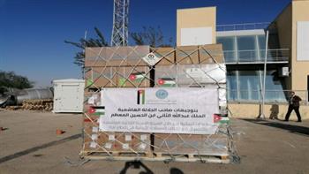 الأردن يرسل طائرة جديدة إلى قطاع غزة بالتعاون مع يونيسف 