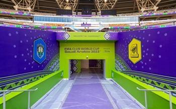 ملعب الجوهرة المشعة يتزين لاستضافة افتتاح كأس العالم للأندية