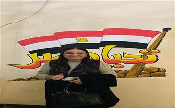 رئيس تحرير مجلة سمير تُدلي  بصوتها في انتخابات الرئاسة ٢٠٢٤