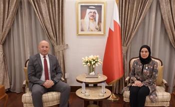 سفيرة مملكة البحرين لدى مصر تستقبل أمين رئاسة الجمهورية