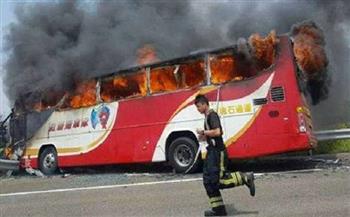 قتيلان و6 جرحى جراء انفجار حافلة صغيرة في شمال شرقي الصين