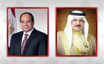 الرئيس السيسي يُهنئ ملك البحرين بمناسبة ذكرى يوم الاستقلال