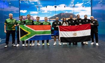 منتخب مصر يتأهل إلى ربع نهائي بطولة العالم للإسكواش بعد الفوز على جنوب إفريقيا